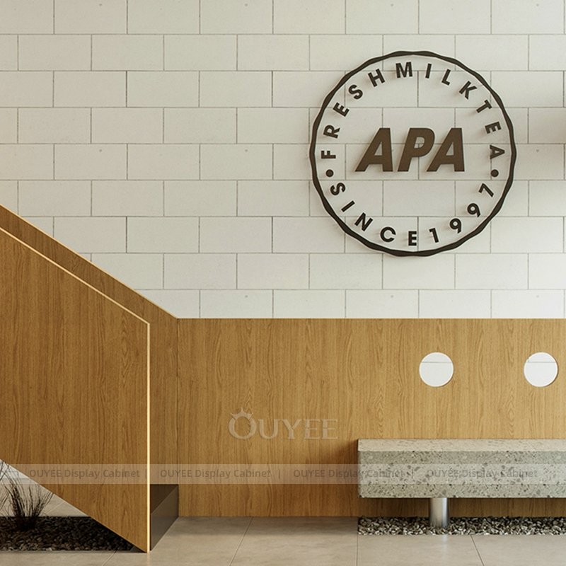 コンパクトコーヒーカウンター パティスリー展示 (4)