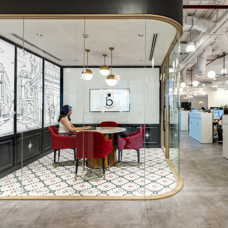 scaffalature retroilluminate per interni di bar caffè moderni (3)