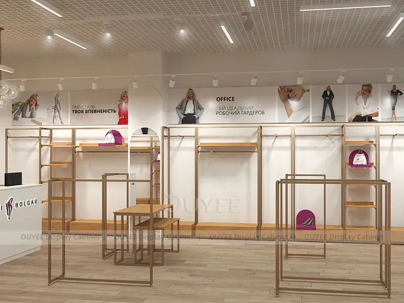 Sistema di binari perimetrali di boutique di moda brillante_05
