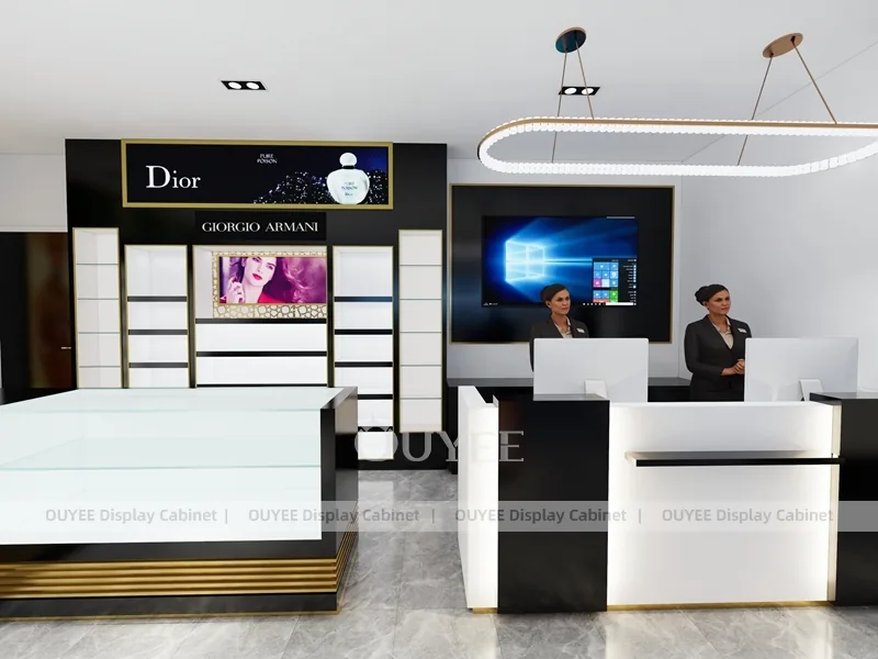 Bright Modern Perfume Retail Layout With Central Tester Table_04