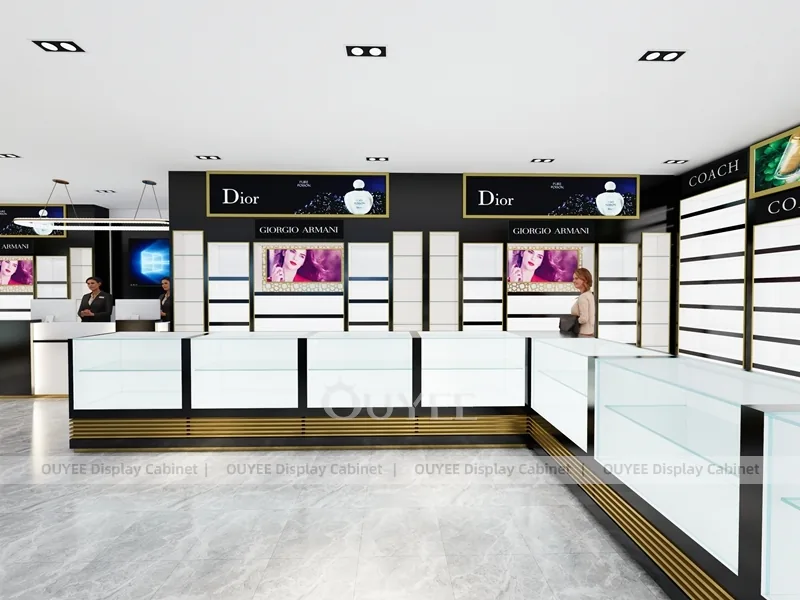 Bright Modern Perfume Retail Layout With Central Tester Table_07