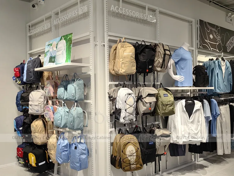 Cash Wrap and Backpack Wall Display System | Accessory Display