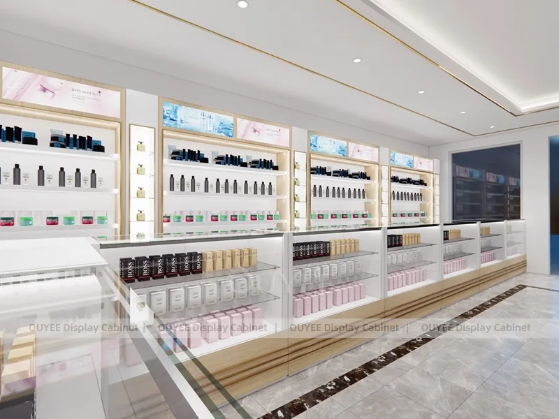 تصميم متجر عطور مدمج مع حالات عرض محيطية_09