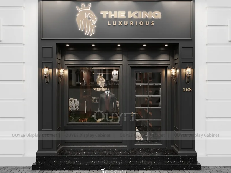 Dark Luxury Menswear Shoe and Suit Showroom_02
