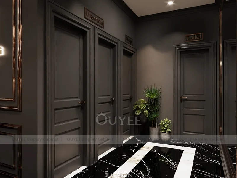 Dark Luxury Menswear Shoe and Suit Showroom_10