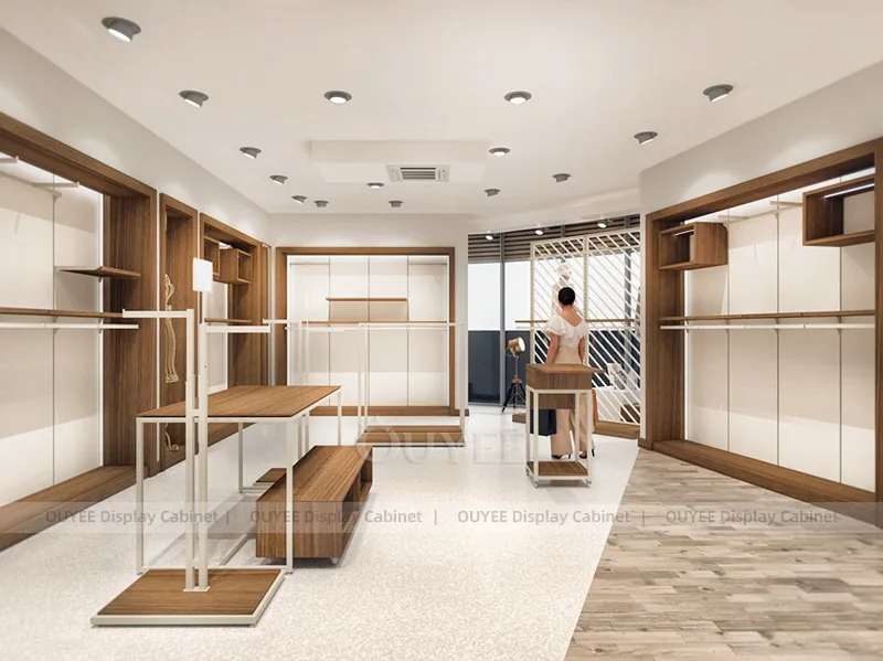 Fachada Elegante y Conjunto de Boutique de Madera Cálida_09