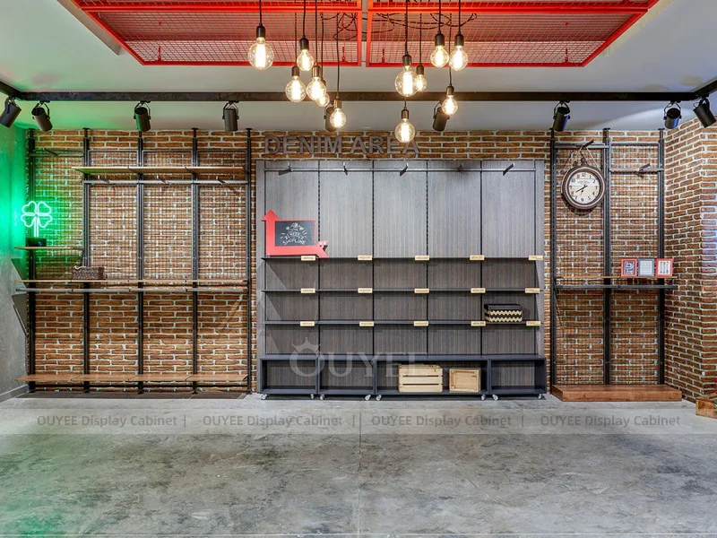 Heritage Footwear Wall and Industrial Shelving Set_03
