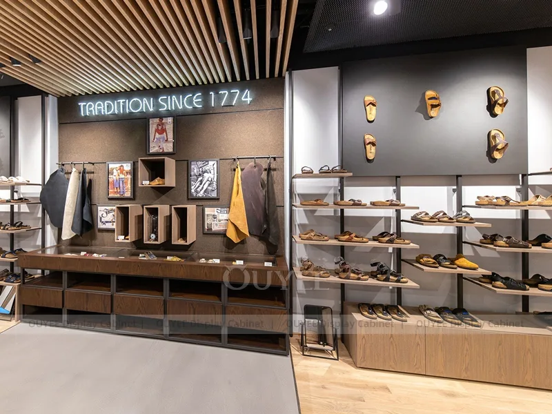 Heritage Footwear Wall and Industrial Shelving Set_04