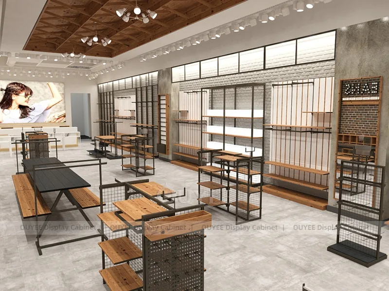 Aménagement de mobilier pour boutique de chaussures juniors_02