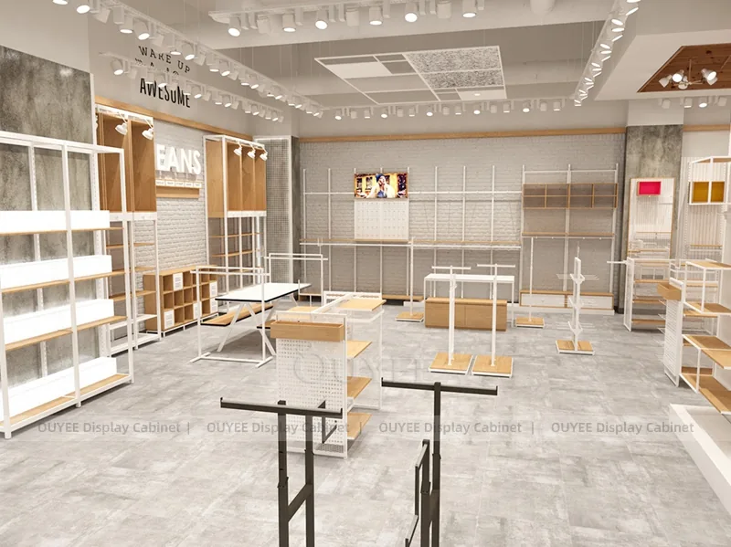 Aménagement de mobilier pour boutique de chaussures juniors_05