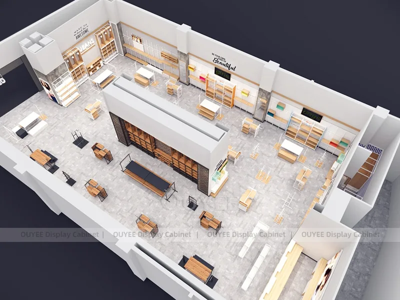 Aménagement de mobilier pour boutique de chaussures juniors_06