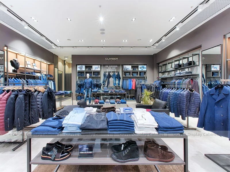 Collection d’équipements de boutique moderne pour vêtements pour hommes_05
