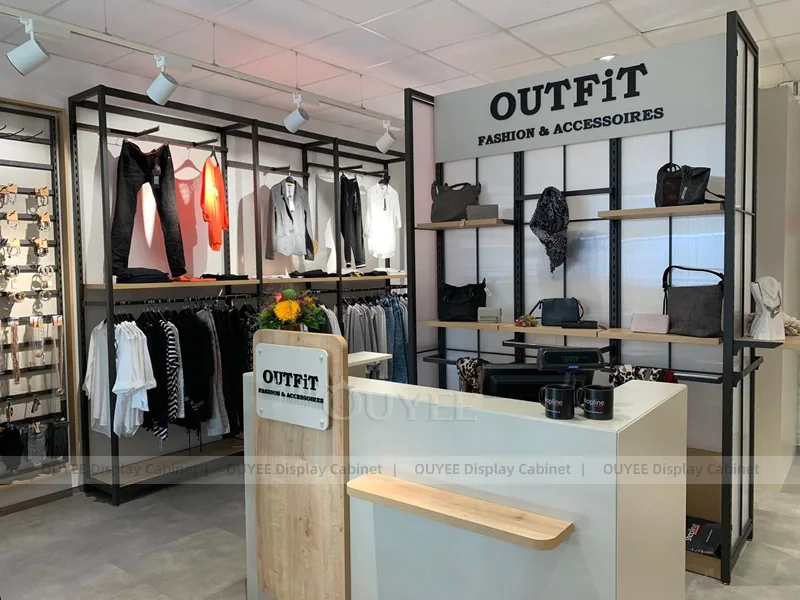 Open Frame Boutique Garment Display System_08