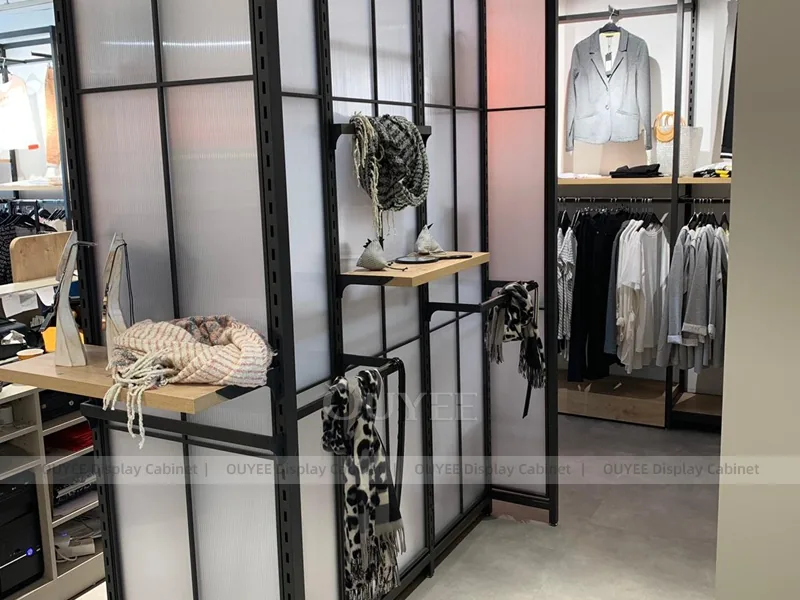 Open Frame Boutique Garment Display System_11