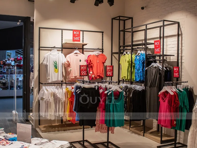 Sistema de pared y estantería promocional de moda rápida_04
