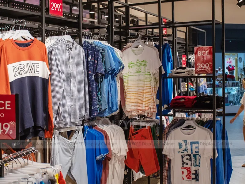 Sistema de pared y estantería promocional de moda rápida_11