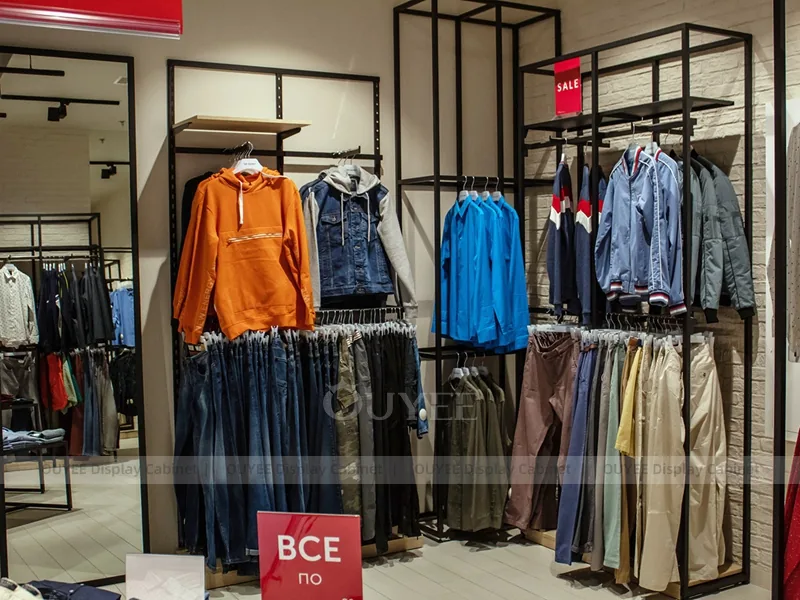 Sistema de pared y estantería promocional de moda rápida_12