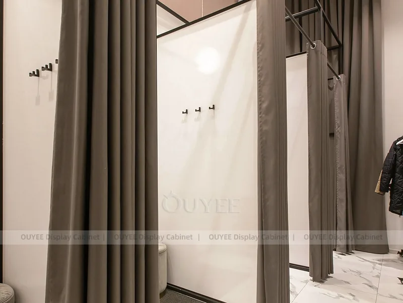 Romantic Womenswear Boutique Table and Rail Set_31