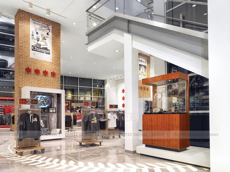 Varsity Store Display Team Sports Concept Store Display System | Sportswear Display