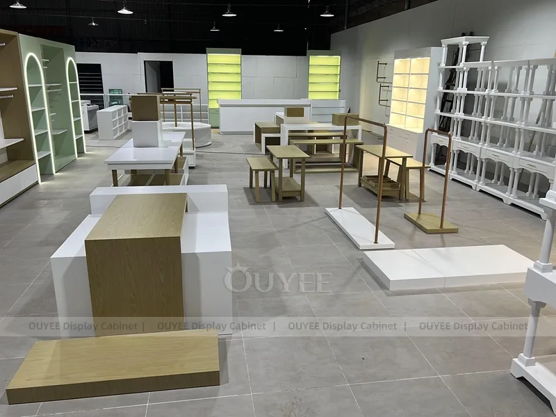 Warehouse Style Denim Megastore Fixture Concept | Clothing Store