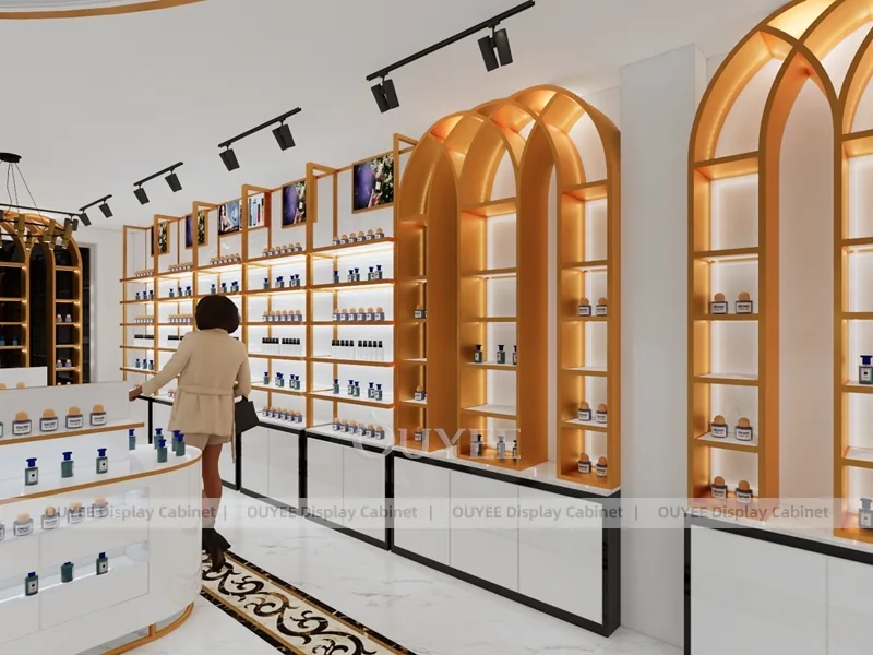 Centro de Descarga de Exhibición de Perfumes: Guía de Diseño, Ideas y Paquete de Especificaciones