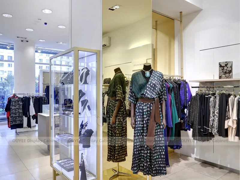 Coleção de Acessórios de Loja de Moda de Luxo Branca_20