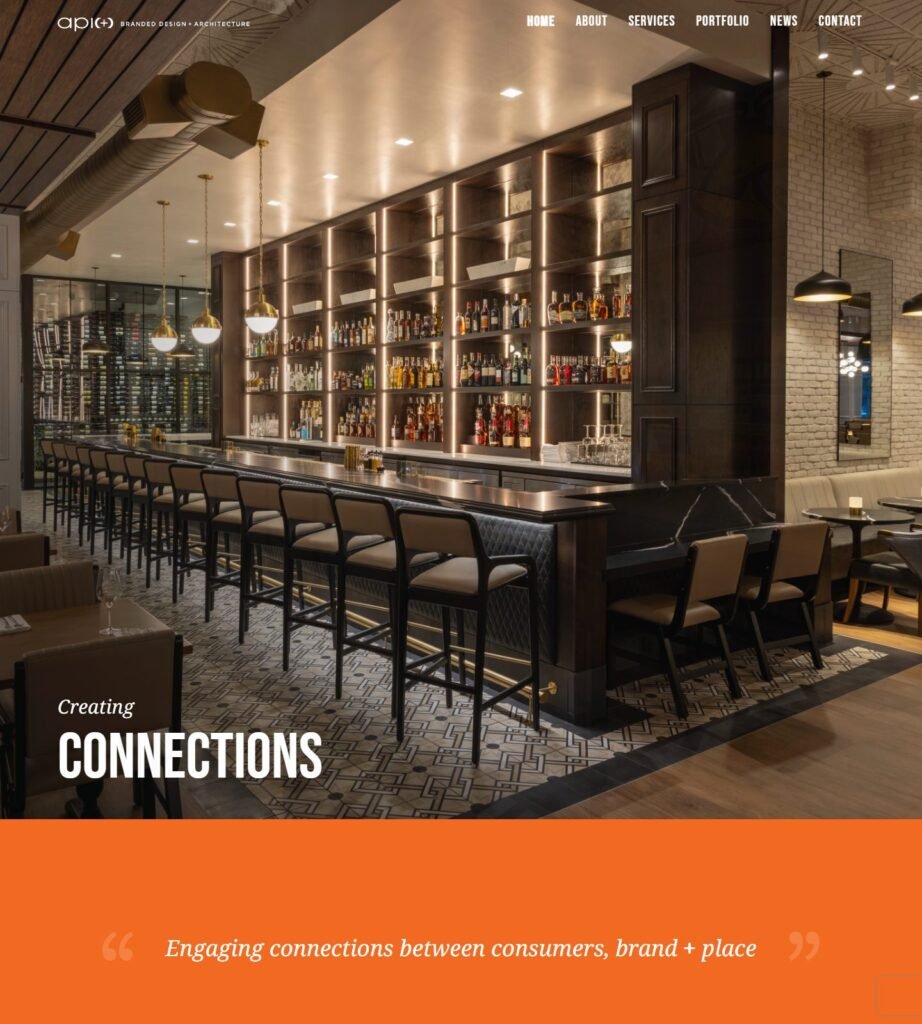 api plus homepage di design di generi alimentari