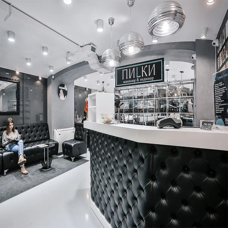 Boutique Salon Reception and Retail Display Counter_03