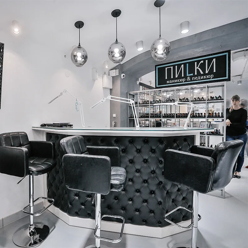 Boutique Salon Reception and Retail Display Counter_04