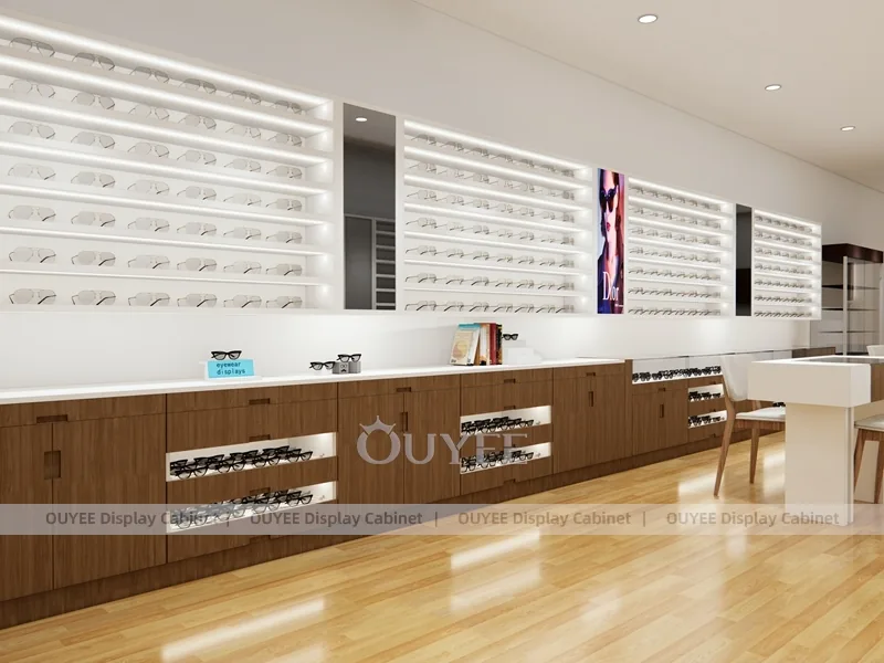 Glass Front Optical Storefront Design with Warm Interior Displays_02