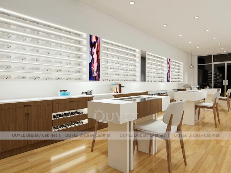 Glass Front Optical Storefront Design with Warm Interior Displays_04