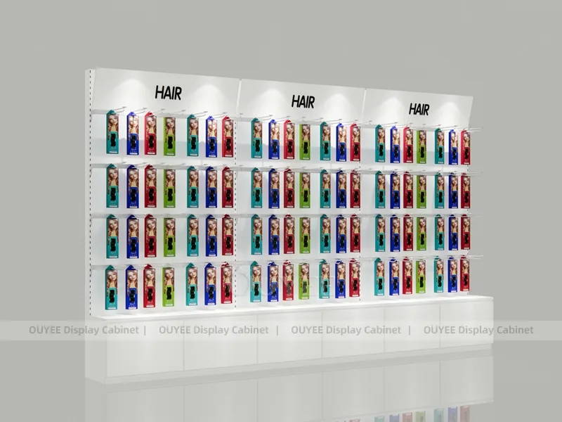 White Hair Color Sample Wall_01