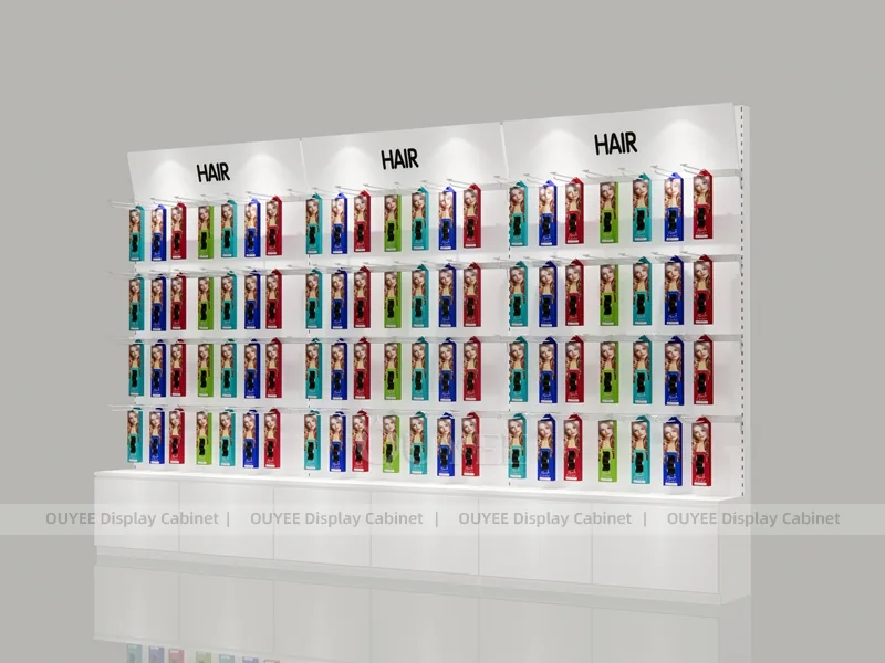 White Hair Color Sample Wall_06