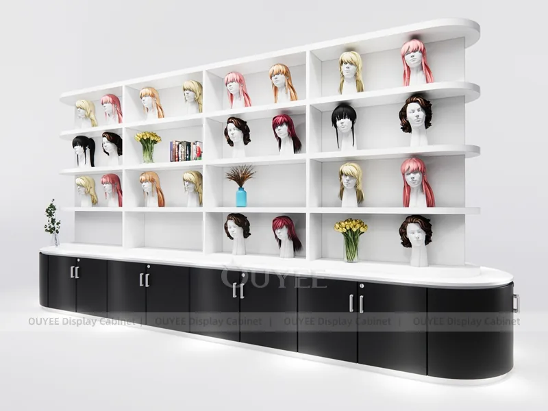 Weißer Perücken-Wandschrank Rot_06