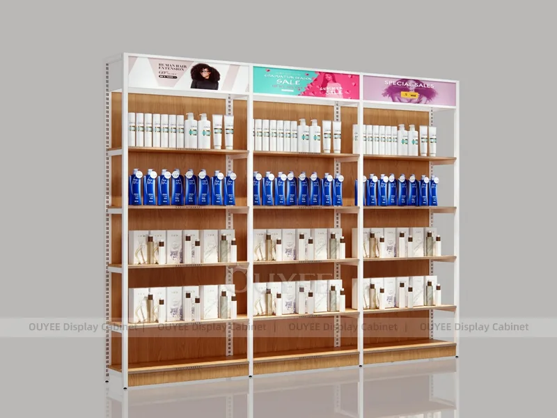 Wood Base Hair Product Shelving_01