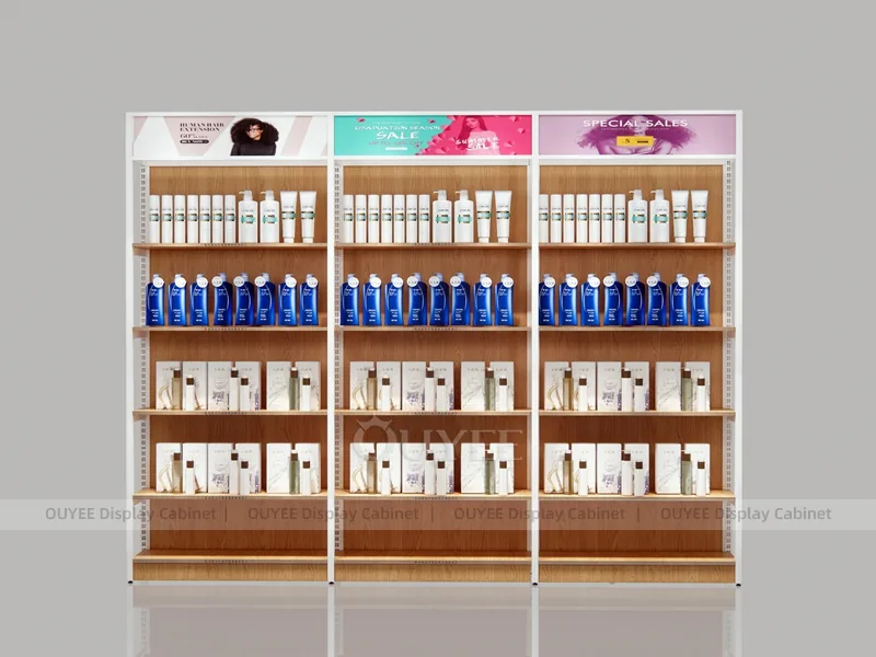 Wood Base Hair Product Shelving_02