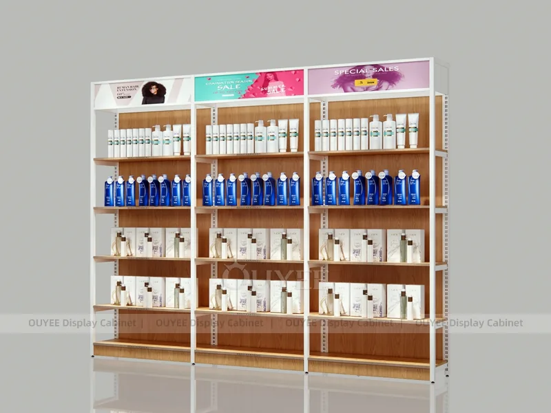 Wood Base Hair Product Shelving_06
