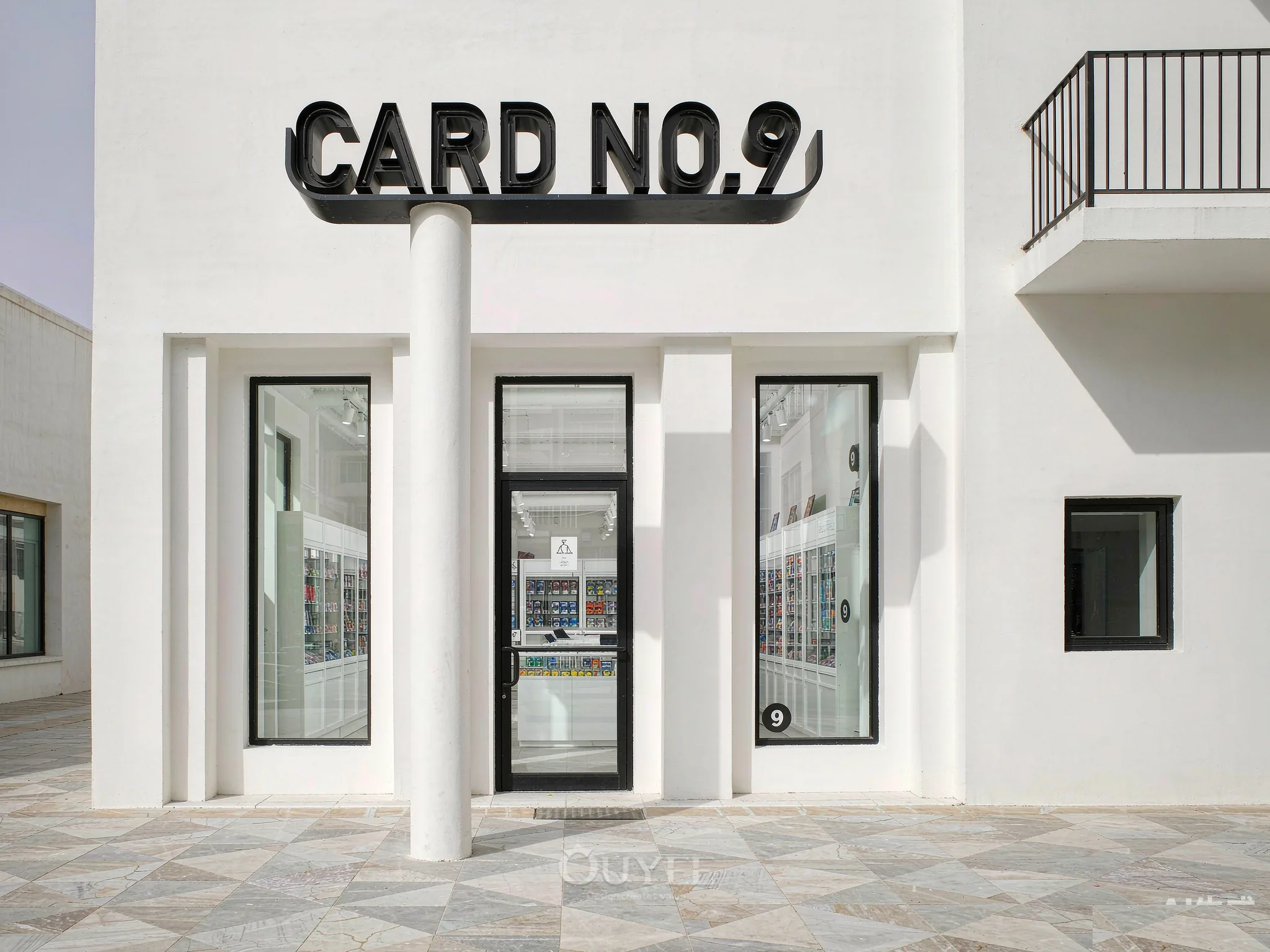 Trading Card Shop Storefront Design storefront exterior, view 2