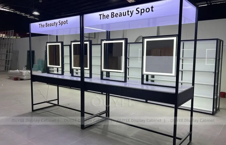 Estandes com Estrutura Preta Beauty Spot_01