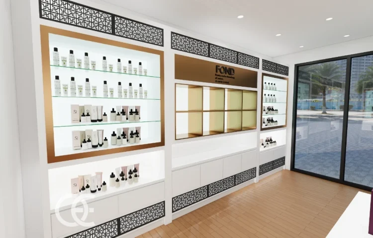 Design eines Visitenkarten-Logos für den Beauty-Store 8