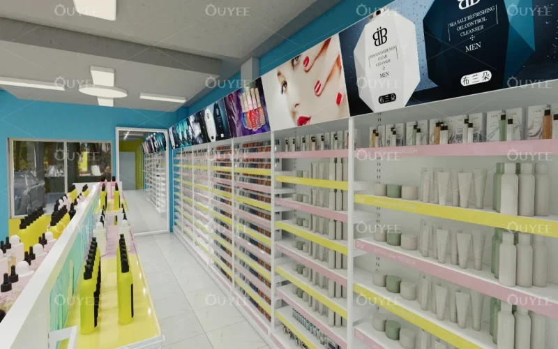 Best Interior Wig Shop Display Case