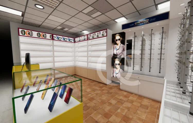 Cell Phone Shop Front Counter Furniture 3
