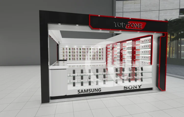 Ladestationen-Zubehör Display-Stand Design 3