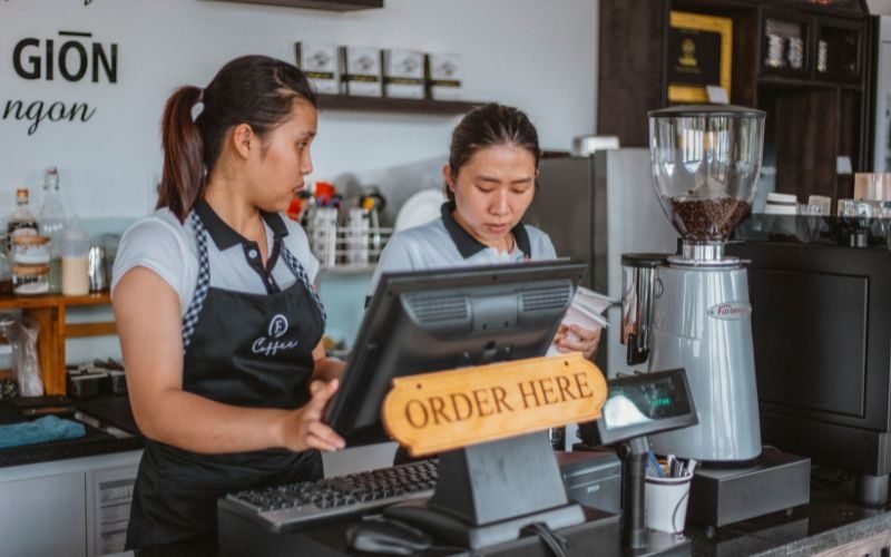 Coffee Shop Morning Rush