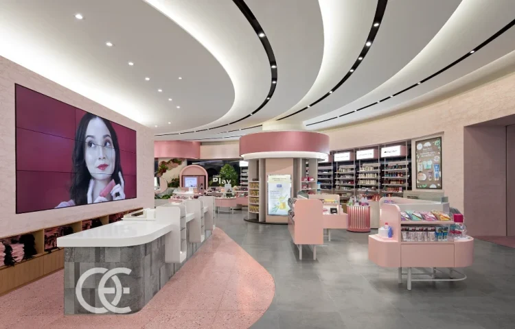 Design des Kosmetik-Einzelhandelsgeschäfts 5