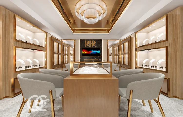 تصميم حلقة واجهة متجر Diamond Store