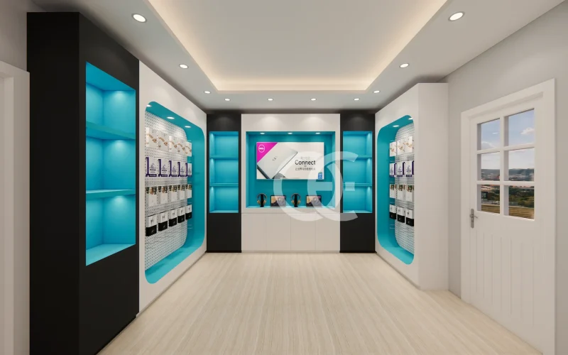 Electronic Product Display Cabinet Design 5