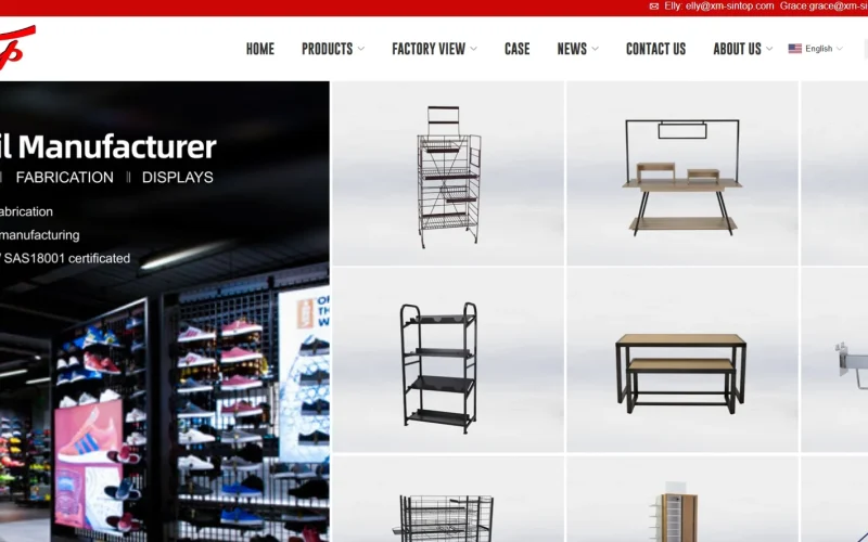 Gondola Shelving manufacturer - Sintop Display Fixtures