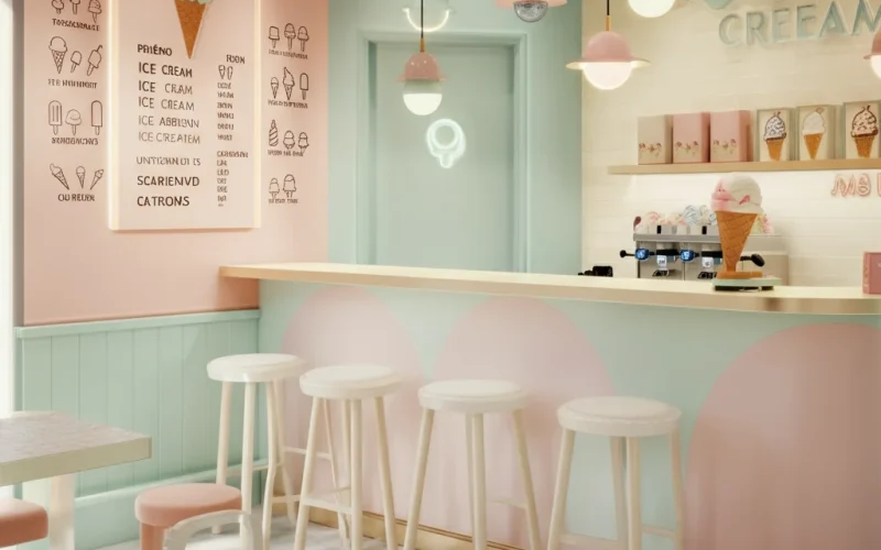 Ice Cream Shop Decor Ideas