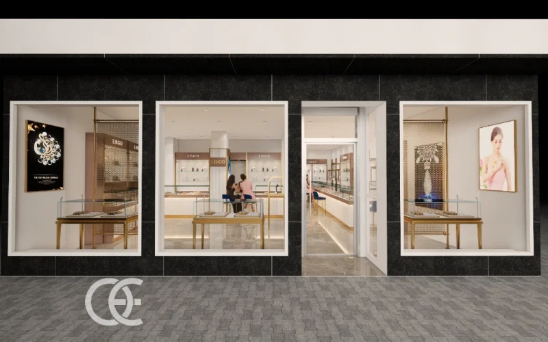 Jewellery Shop Furniture Classic Design